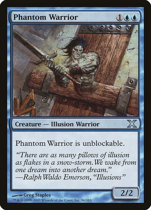 Phantom Warrior 96/383 (10th Edition)  - Foil | Good Games Morley