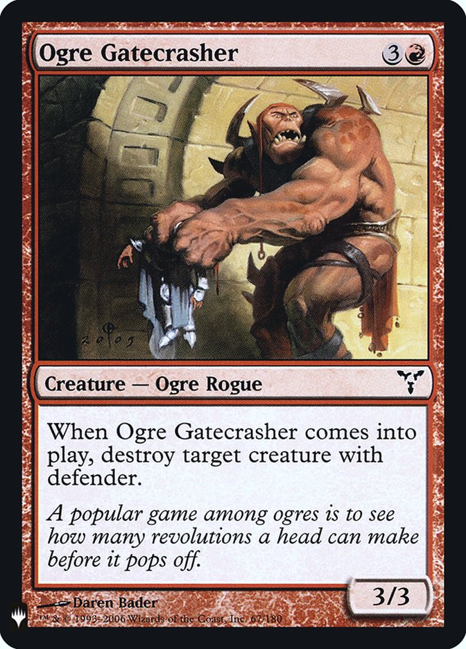 Ogre Gatecrasher [Mystery Booster] | Good Games Morley