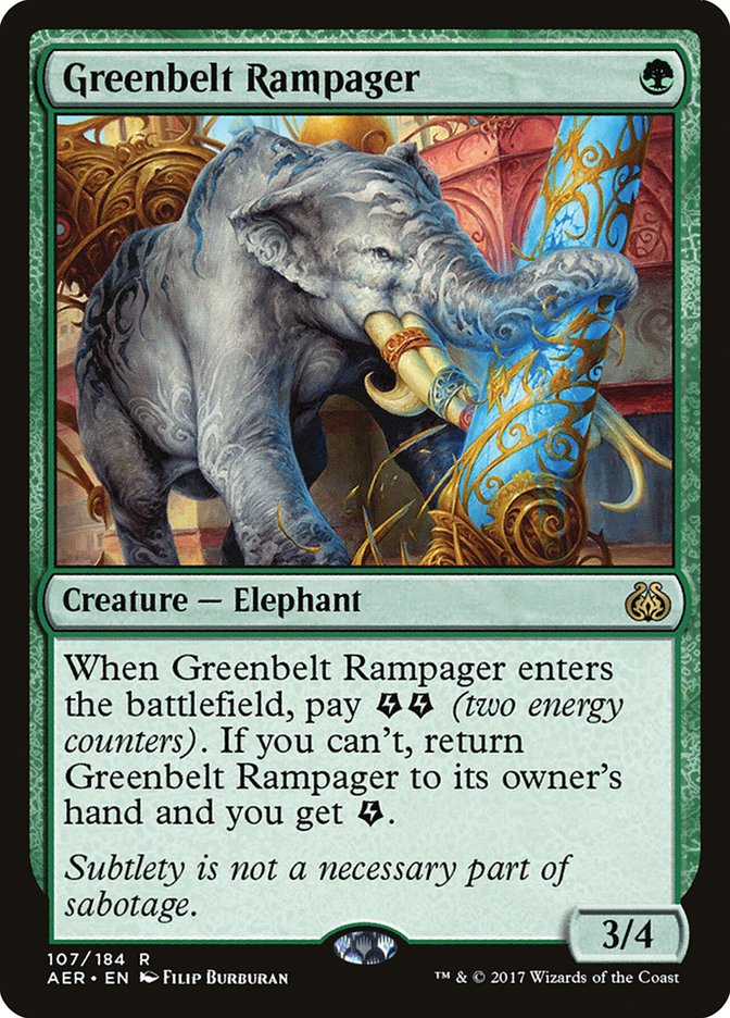 Greenbelt Rampager 107 (Aether Revolt)  | Good Games Morley