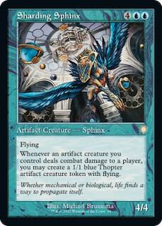 Sharding Sphinx Retro Frame 94/40 (Commander: The Brothers' War)  | Good Games Morley