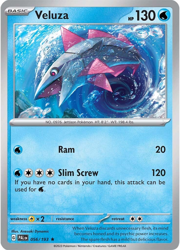 Veluza (056/193) [Scarlet & Violet: Paldea Evolved] | Good Games Morley