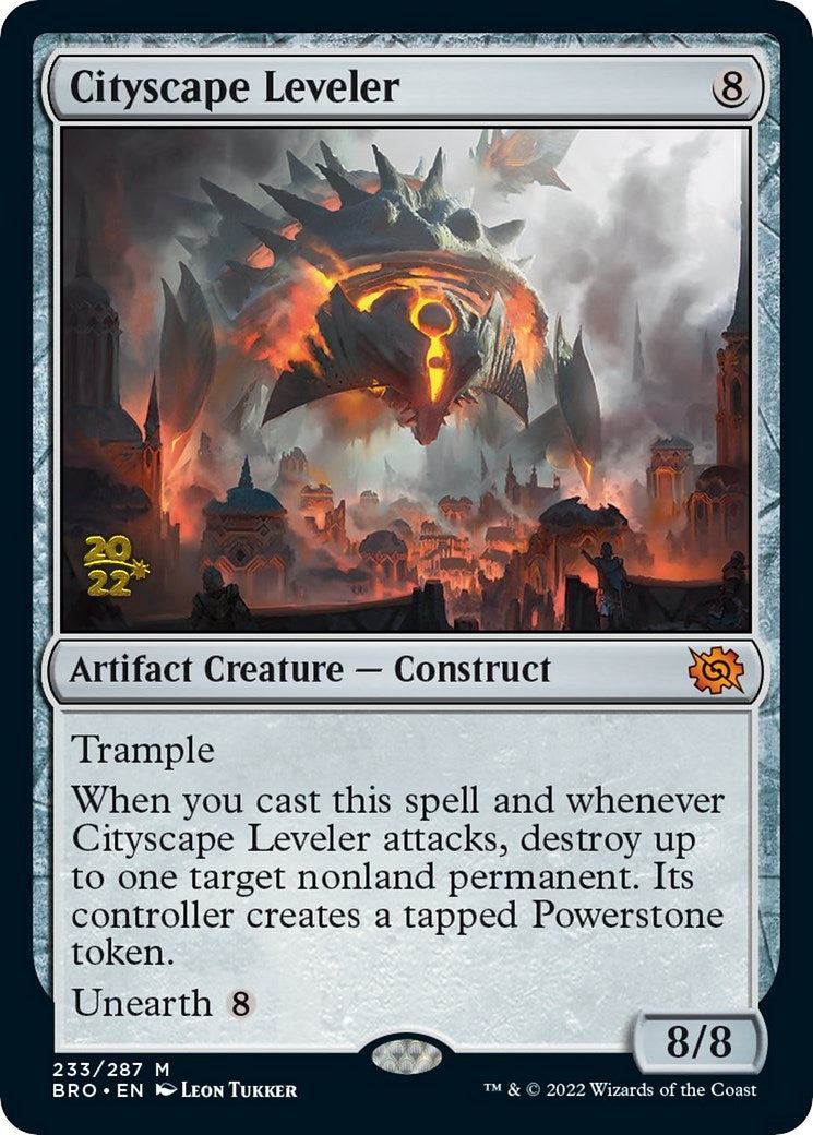 Cityscape Leveler [The Brothers' War Prerelease Promos] | Good Games Morley