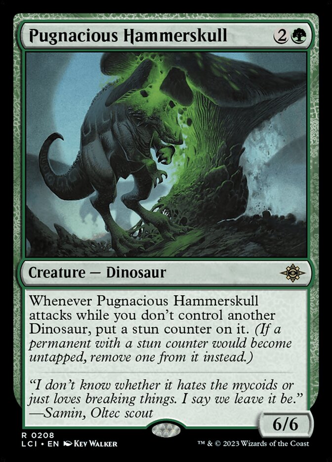 Pugnacious Hammerskull 208 (The Lost Caverns of Ixalan)  | Good Games Morley