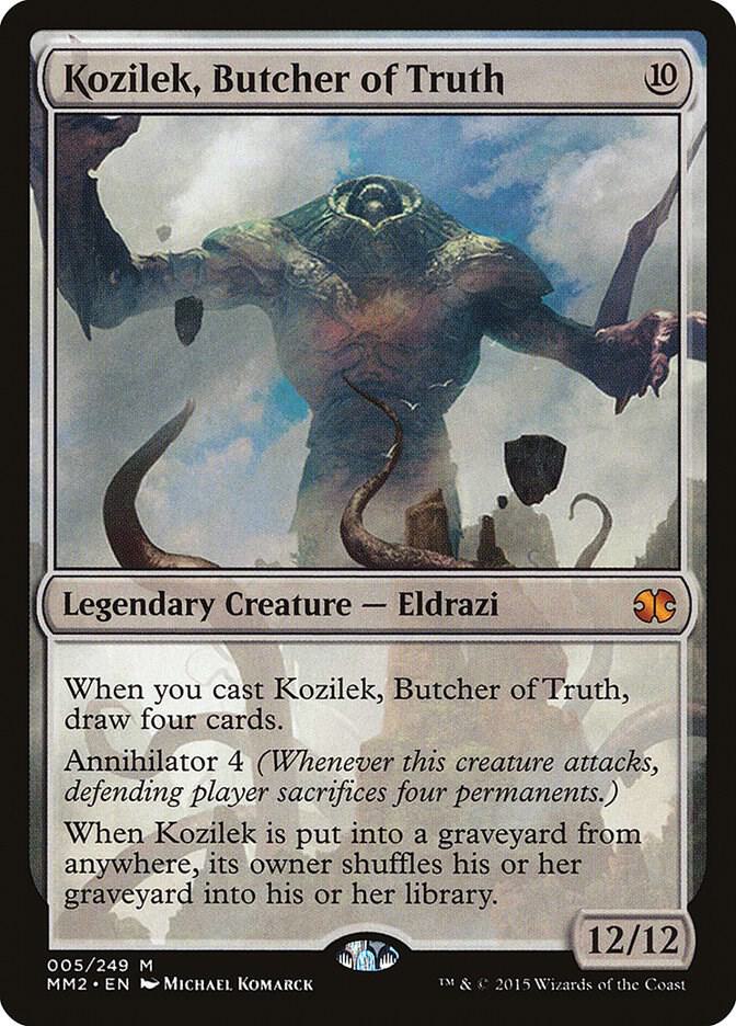 Kozilek, Butcher of Truth 5/249 (Modern Masters 2015)  | Good Games Morley