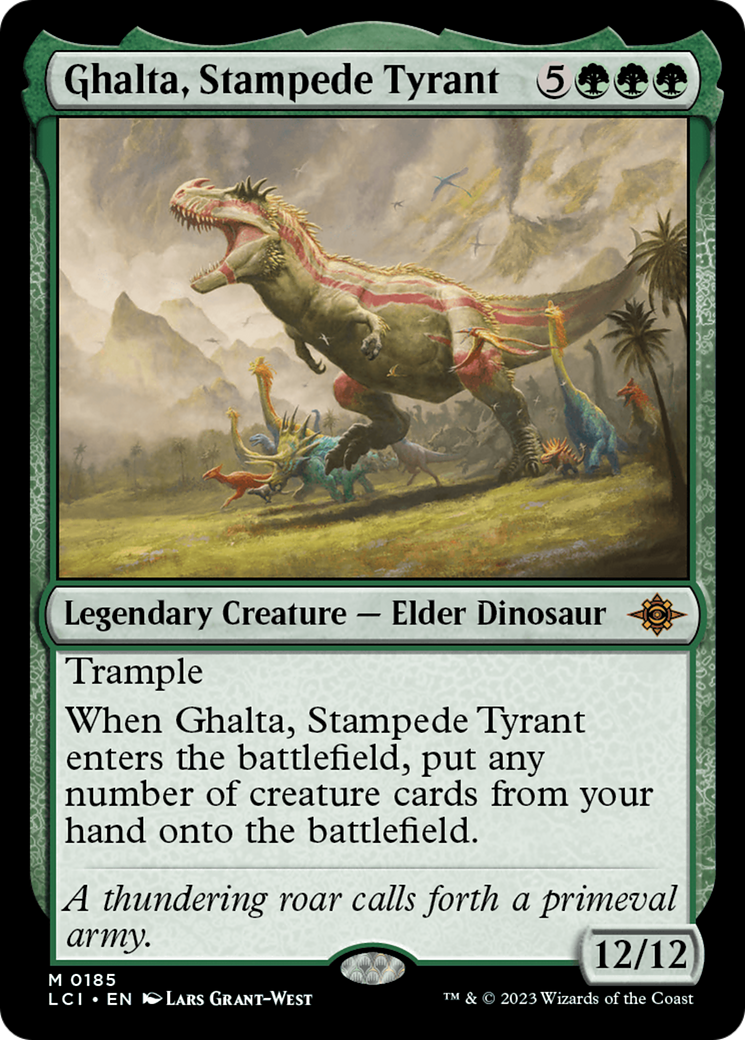 Ghalta, Stampede Tyrant [The Lost Caverns of Ixalan] | Good Games Morley