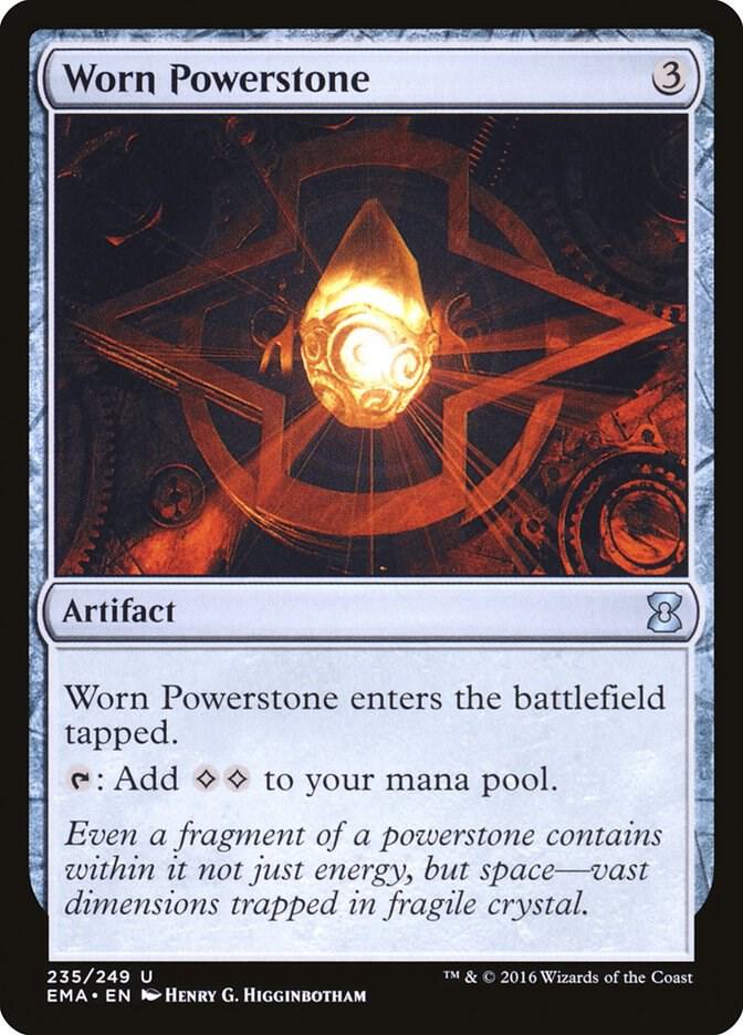 Worn Powerstone 235/249 (Eternal Masters)  - Foil | Good Games Morley