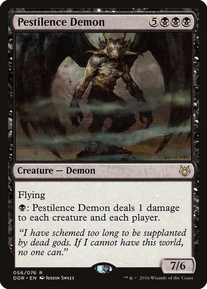 Pestilence Demon 56/76 (Duel Decks: Nissa vs. Ob Nixilis)  | Good Games Morley