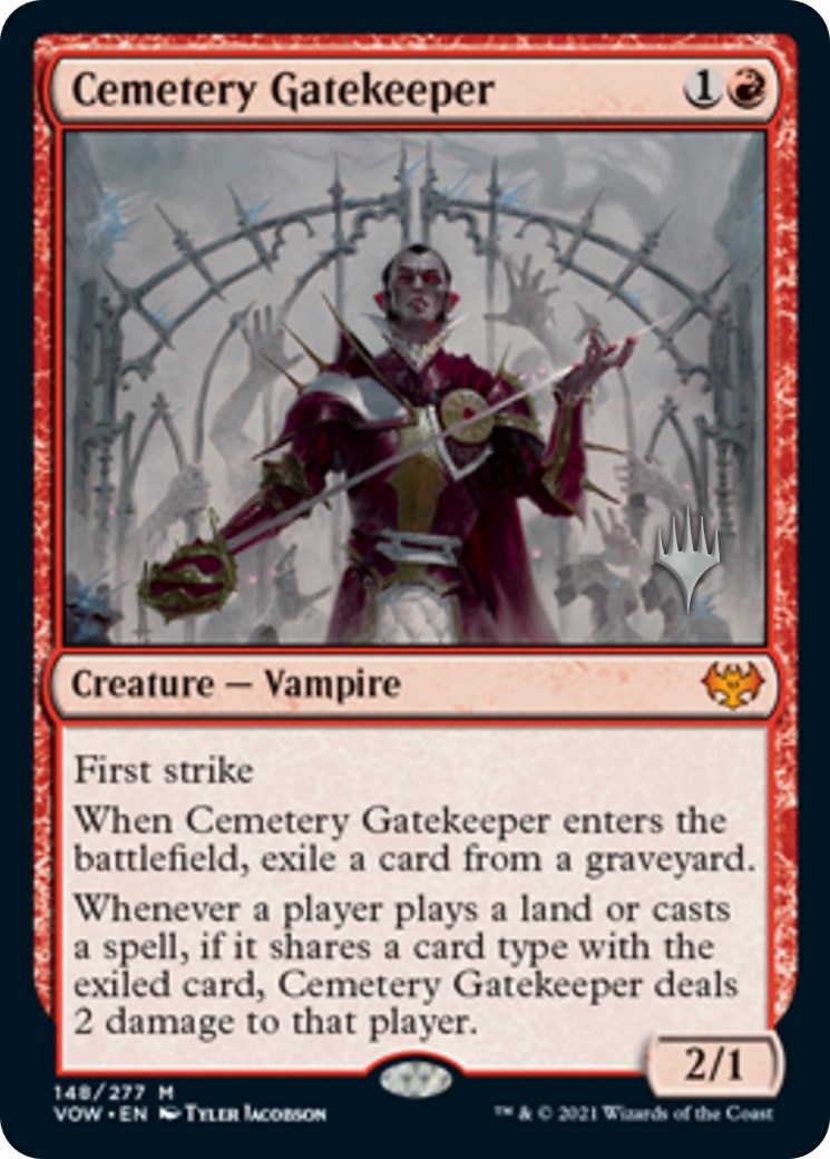 Cemetery Gatekeeper [Aetherdrift Promos] | Good Games Morley