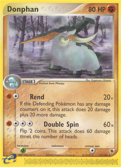 Donphan (17/109) [EX: Ruby & Sapphire] | Good Games Morley