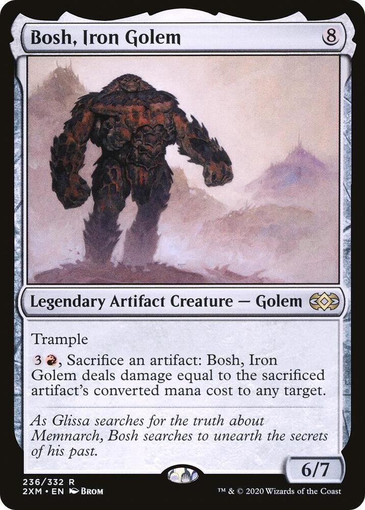 Bosh, Iron Golem 236/332 (Double Masters)  | Good Games Morley