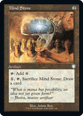 Mind Stone Retro Frame 148 (Commander: The Brothers' War)  | Good Games Morley
