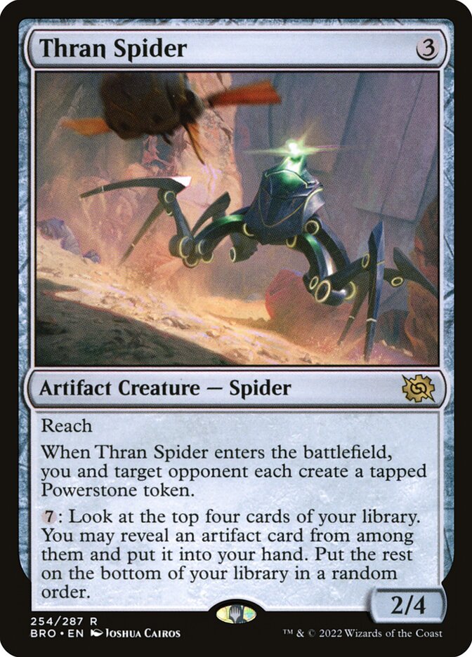 Thran Spider 254/287 (The Brothers' War)  | Good Games Morley