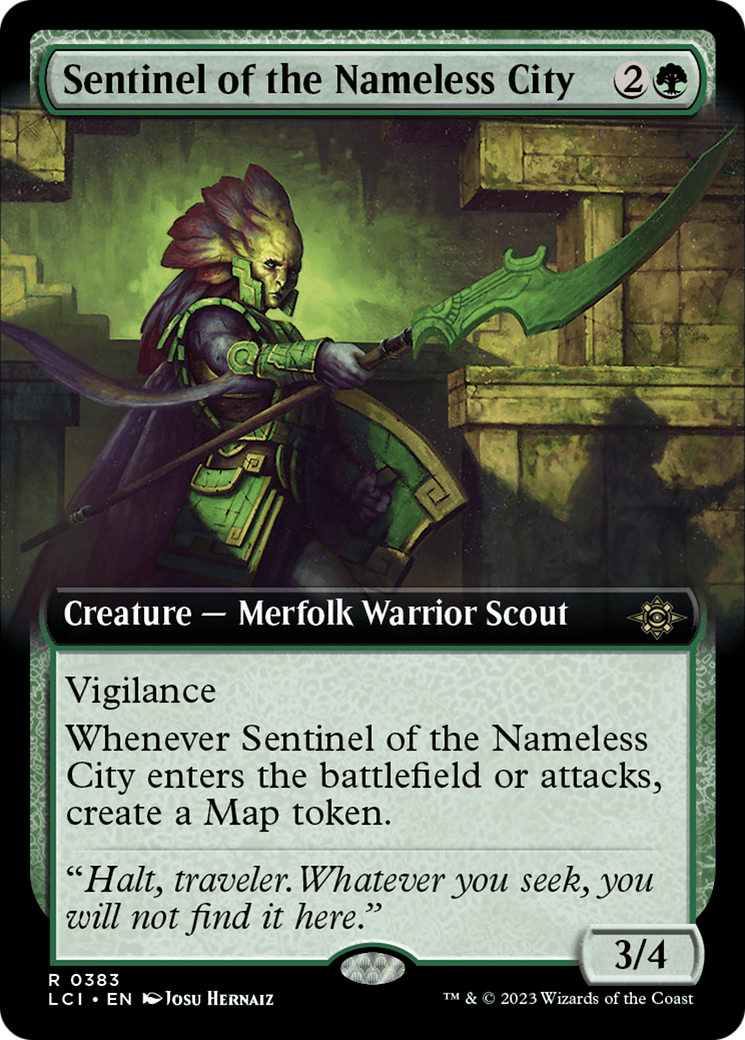 Sentinel of the Nameless City (Extended Art) [The Lost Caverns of Ixalan] | Good Games Morley