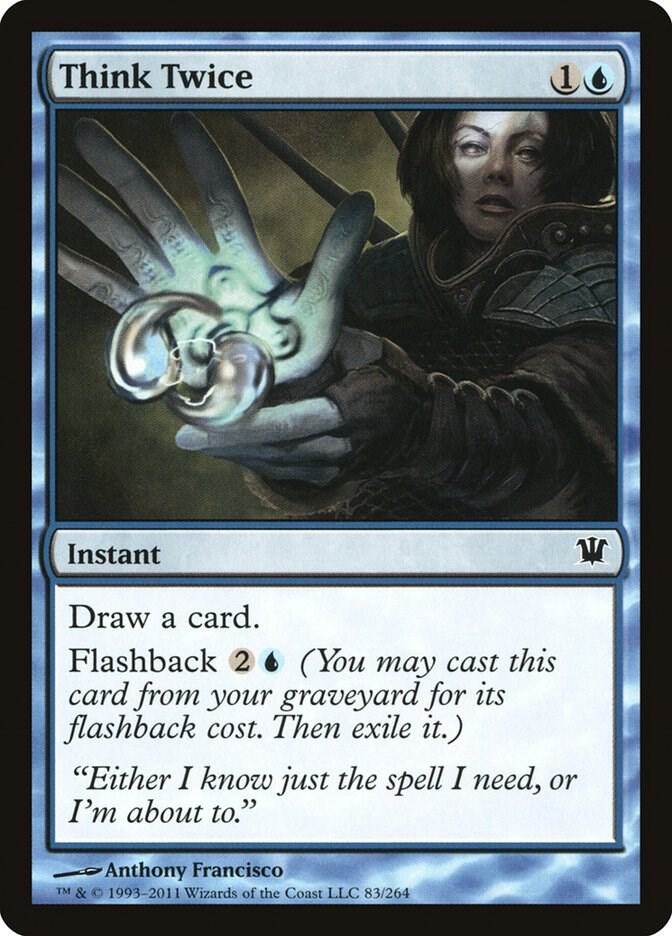 Think Twice 83 (Innistrad)  - Foil | Good Games Morley