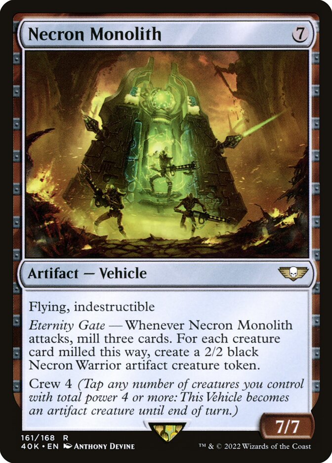 Necron Monolith 161 (Universes Beyond: Warhammer 40,000)  | Good Games Morley