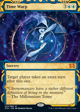 Time Warp (Foil Etched) [Strixhaven: School of Mages Mystical Archive] | Good Games Morley