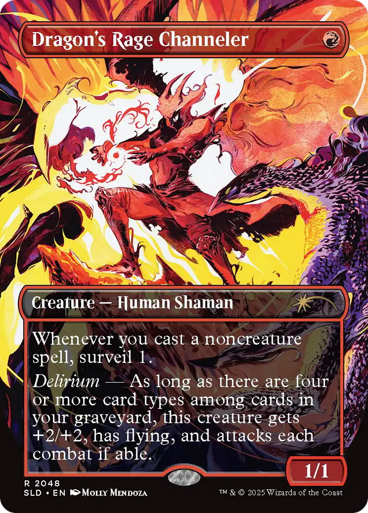 Dragon's Rage Channeler (2048) (Rainbow Foil) [Secret Lair Drop Series] | Good Games Morley