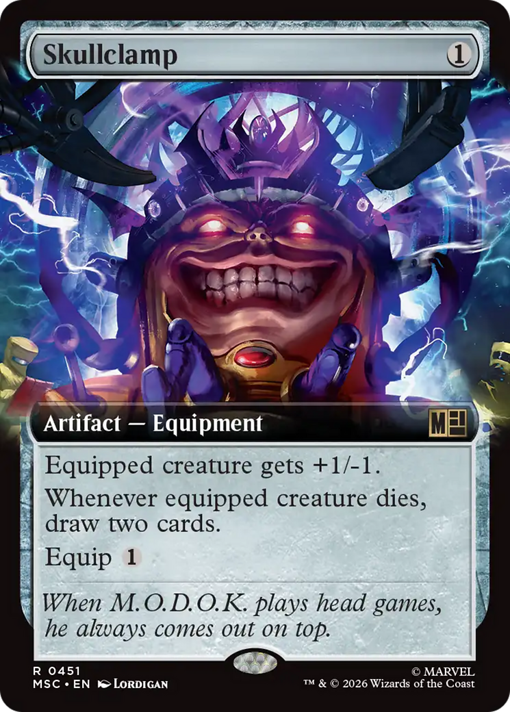 Skullclamp (Extended Art) [Marvel Super Heroes Commander] | Good Games Morley