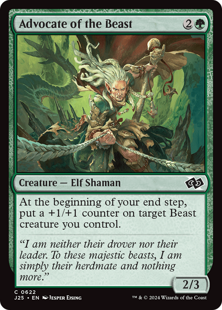 Advocate of the Beast [Foundations Jumpstart] | Good Games Morley
