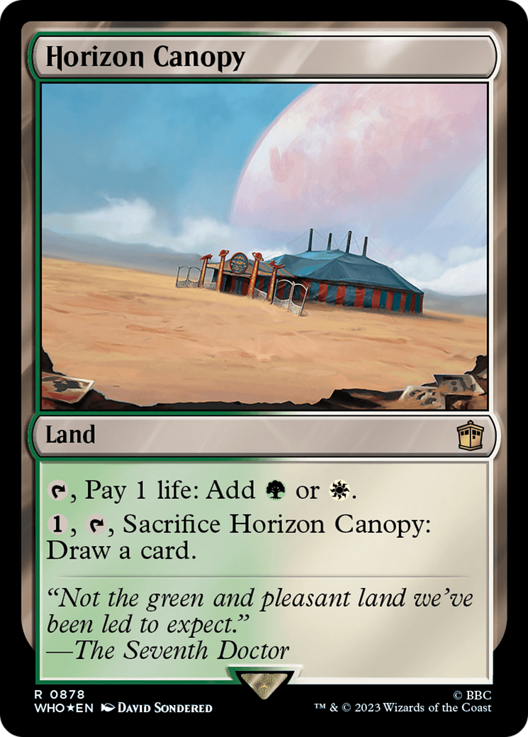 Horizon Canopy (Surge Foil) [Doctor Who] | Good Games Morley