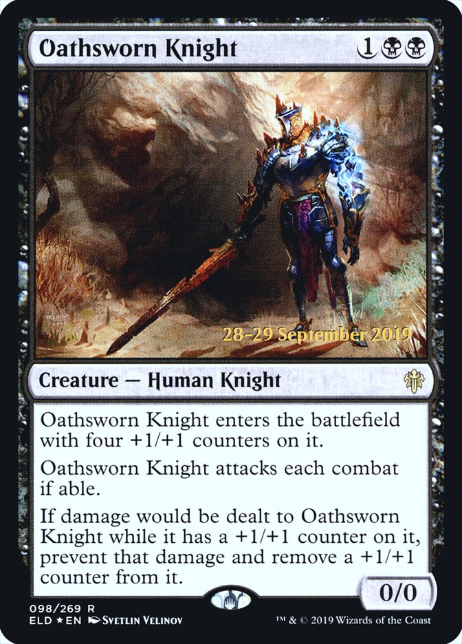 Oathsworn Knight [Throne of Eldraine Prerelease Promos] | Good Games Morley