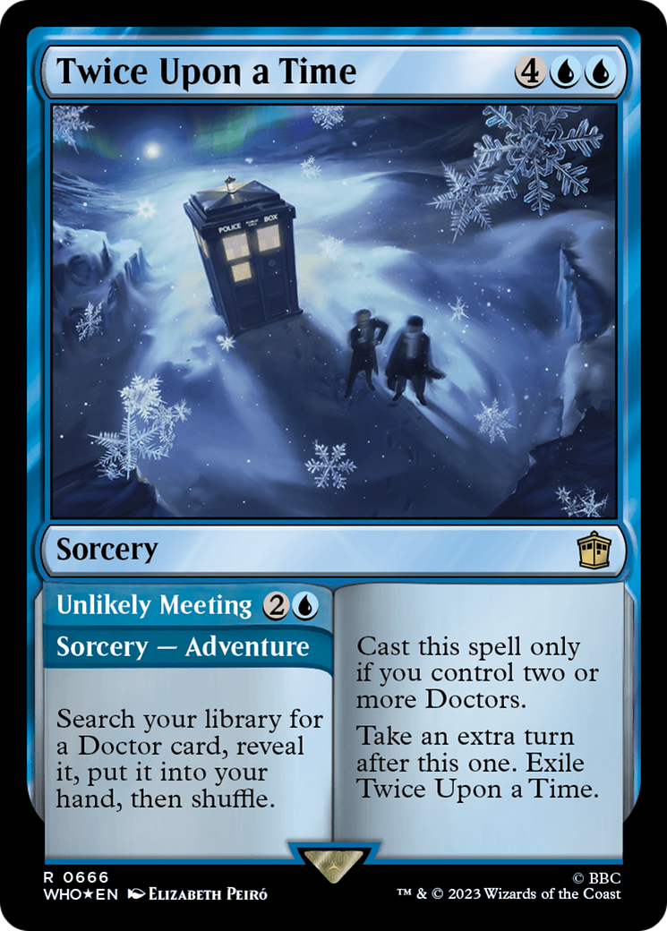 Twice Upon a Time // Unlikely Meeting (Surge Foil) [Doctor Who] | Good Games Morley