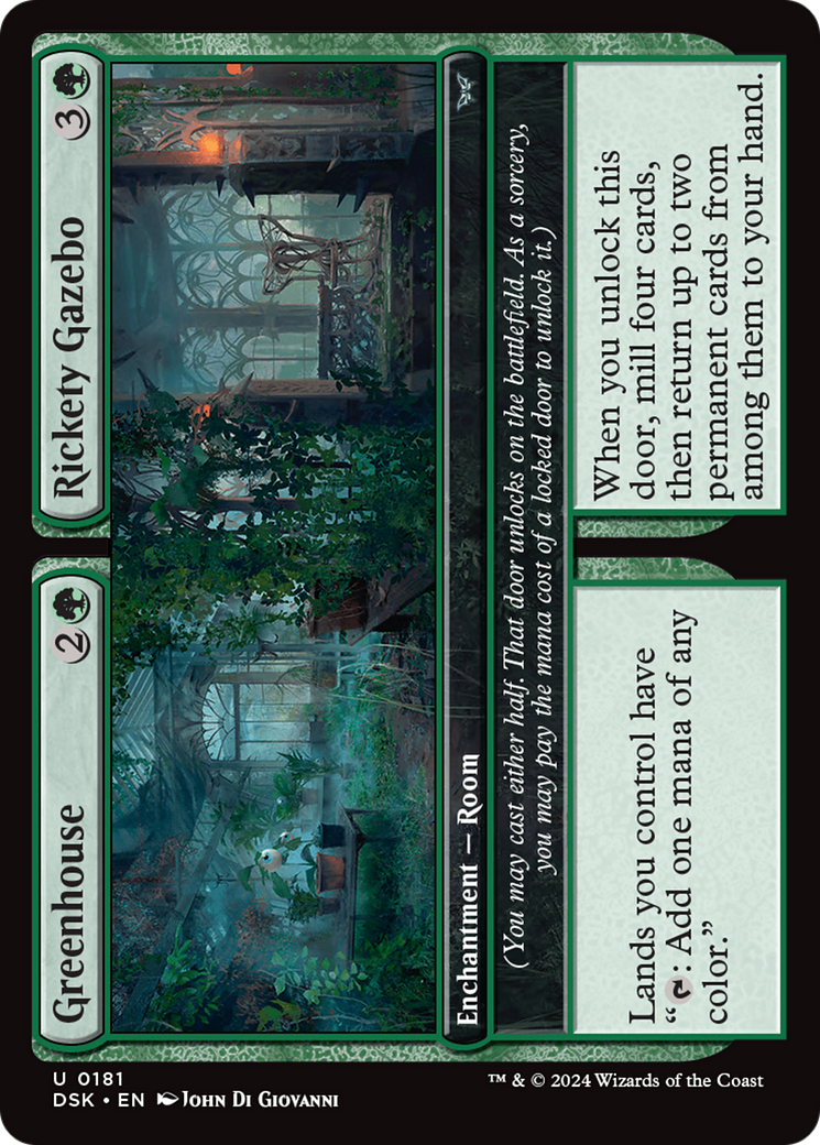 Greenhouse // Rickety Gazebo [Duskmourn: House of Horror] | Good Games Morley