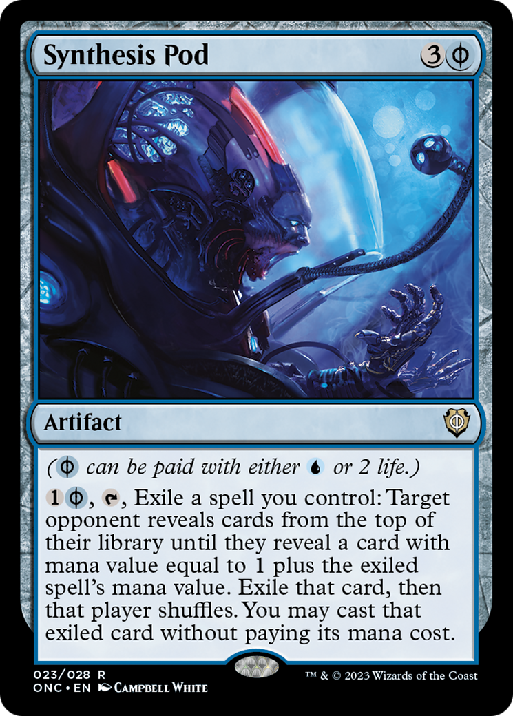 Synthesis Pod [Phyrexia: All Will Be One Commander] | Good Games Morley
