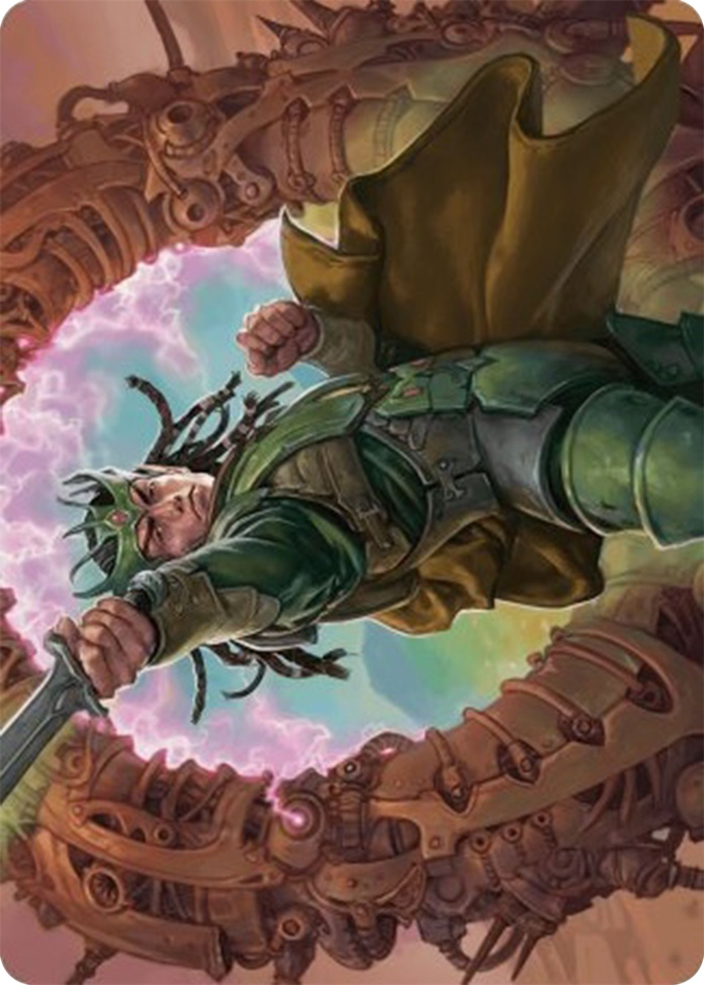 Eladamri, Korvecdal Art Card [Modern Horizons 3 Art Series] | Good Games Morley