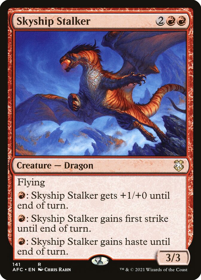 Skyship Stalker 141/62 (Commander: Adventures in the Forgotten Realms)  | Good Games Morley