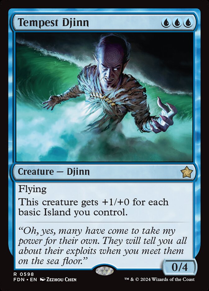 Tempest Djinn 598 (Foundations)  | Good Games Morley