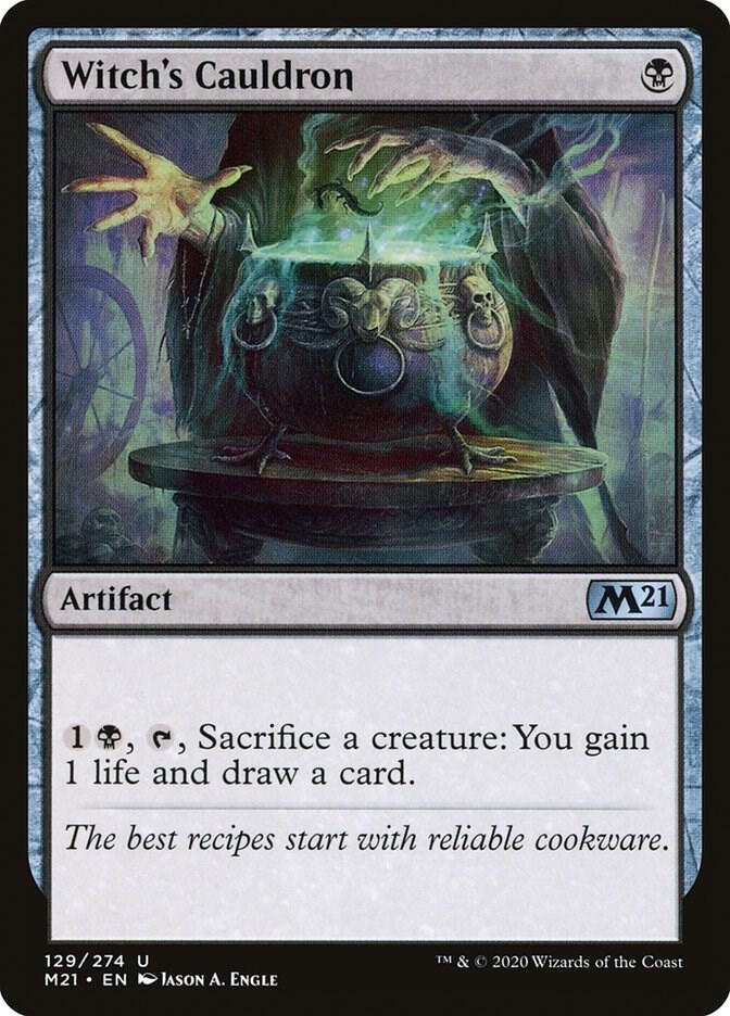 Witch's Cauldron 129/274 (Core Set 2021)  | Good Games Morley