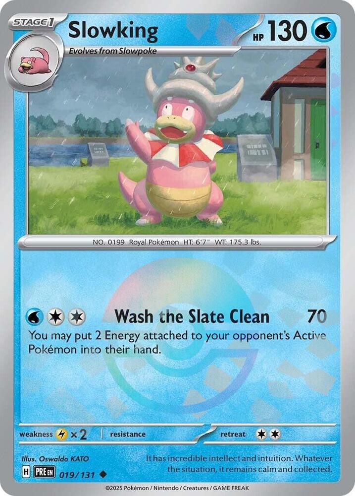 Slowking (019/131) (Poke Ball Pattern) [Scarlet & Violet: Prismatic Evolutions] | Good Games Morley