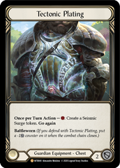 Tectonic Plating [U-WTR041] (Welcome to Rathe Unlimited)  Unlimited Rainbow Foil | Good Games Morley