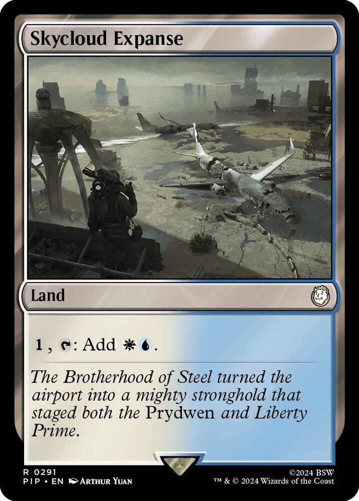 Skycloud Expanse 291/326 (Universes Beyond: Fallout)  - Foil | Good Games Morley