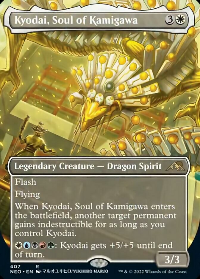 Kyodai, Soul of Kamigawa (Borderless Alternate Art) [Kamigawa: Neon Dynasty] | Good Games Morley