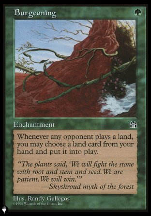 Burgeoning [The List] | Good Games Morley