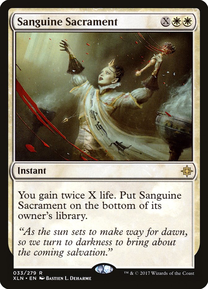 Sanguine Sacrament 33/279 (Ixalan)  | Good Games Morley