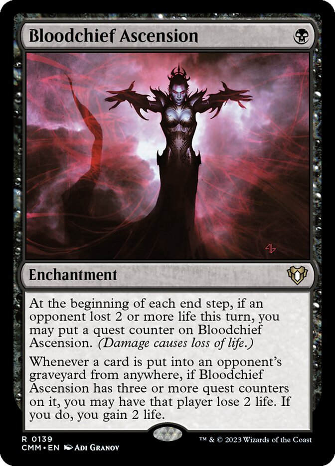 Bloodchief Ascension 139 (Commander Masters)  | Good Games Morley