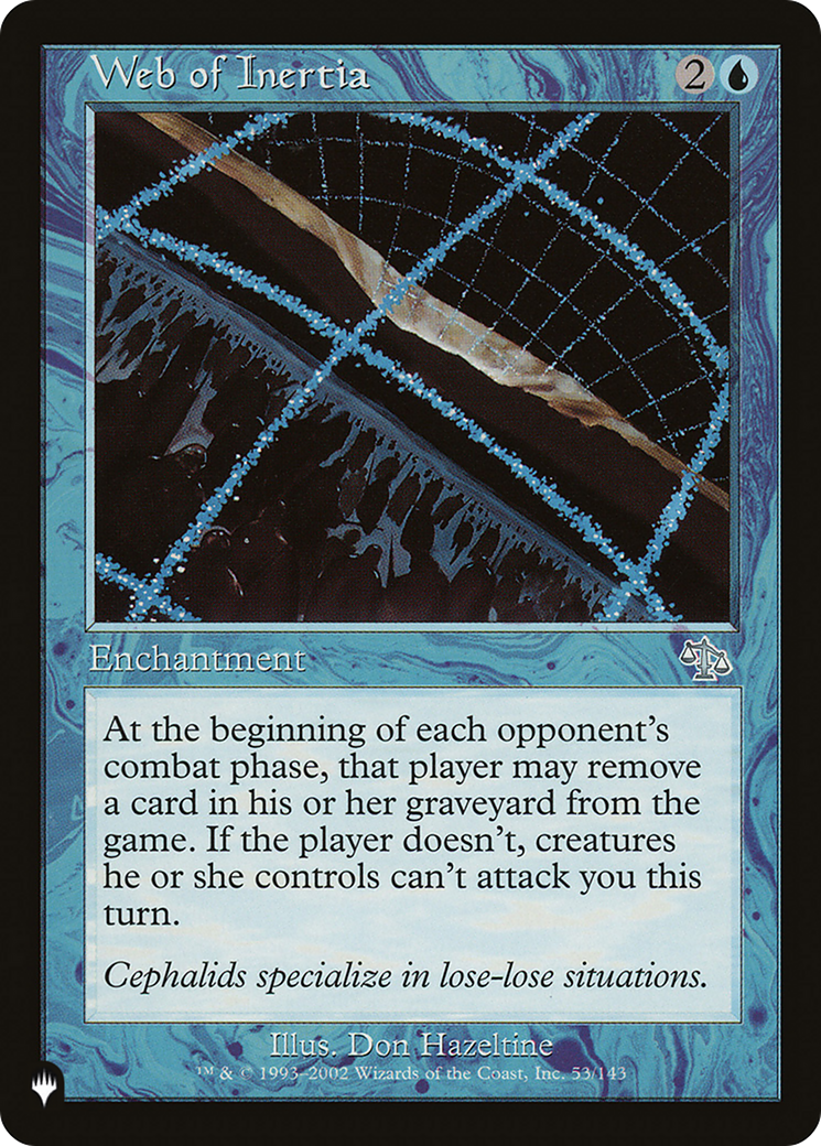 Web of Inertia [The List] | Good Games Morley