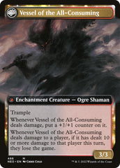 Hidetsugu Consumes All // Vessel of the All-Consuming (Extended Art) [Kamigawa: Neon Dynasty] | Good Games Morley
