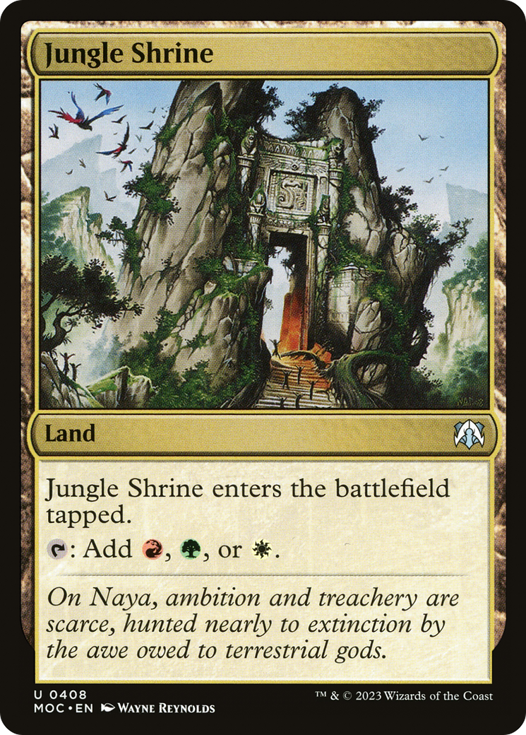 Jungle Shrine [March of the Machine Commander] | Good Games Morley