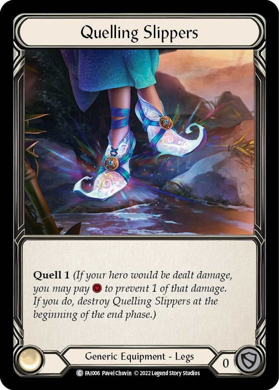 Quelling Slippers [FAI006] (Uprising Fai Blitz Deck) | Good Games Morley