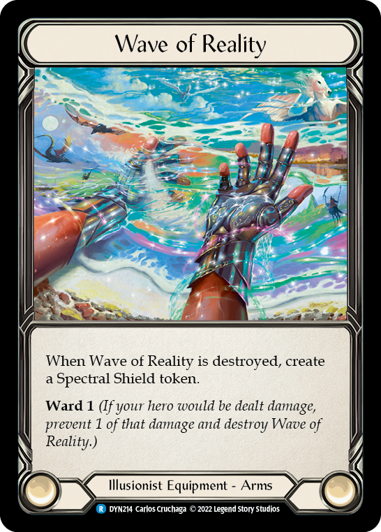 Wave of Reality [DYN214] (Dynasty)  Rainbow Foil | Good Games Morley