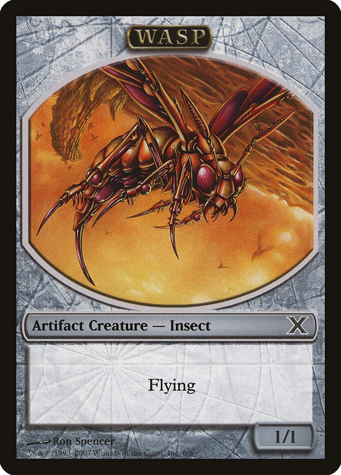 Wasp Token [Tenth Edition Tokens] | Good Games Morley