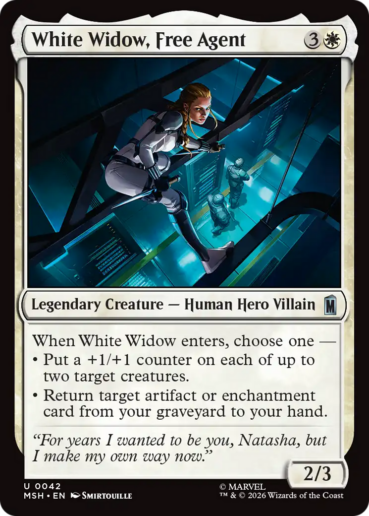 White Widow, Free Agent [Marvel Super Heroes] | Good Games Morley