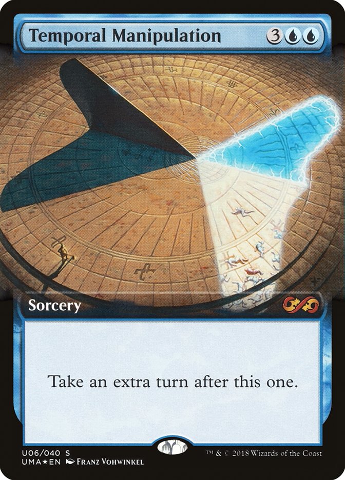 Temporal Manipulation (Topper) [Ultimate Masters Box Topper] | Good Games Morley