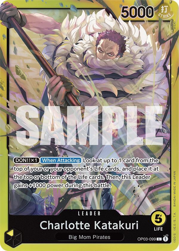 Charlotte Katakuri OP03-099 (Starter Deck 20: YELLOW Charlotte Katakuri)  - Foil | Good Games Morley