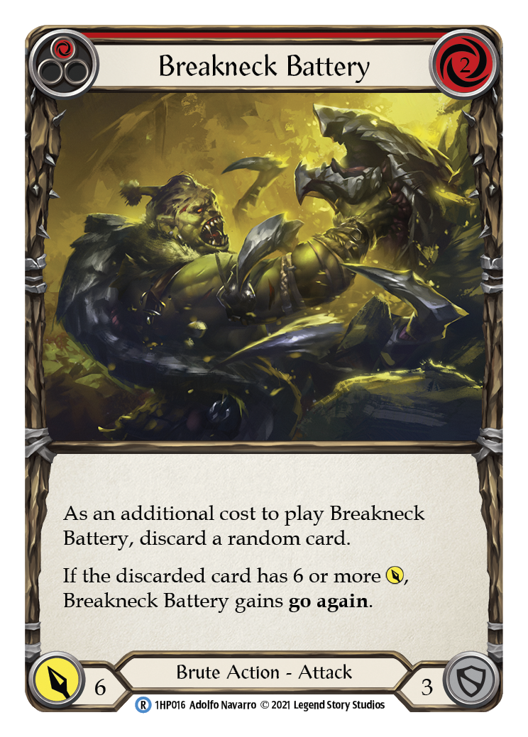 Breakneck Battery (Red) [1HP016] (History Pack 1) | Good Games Morley