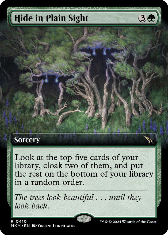 Hide in Plain Sight 410/286 (Murders at Karlov Manor)  - Extended Art Foil | Good Games Morley